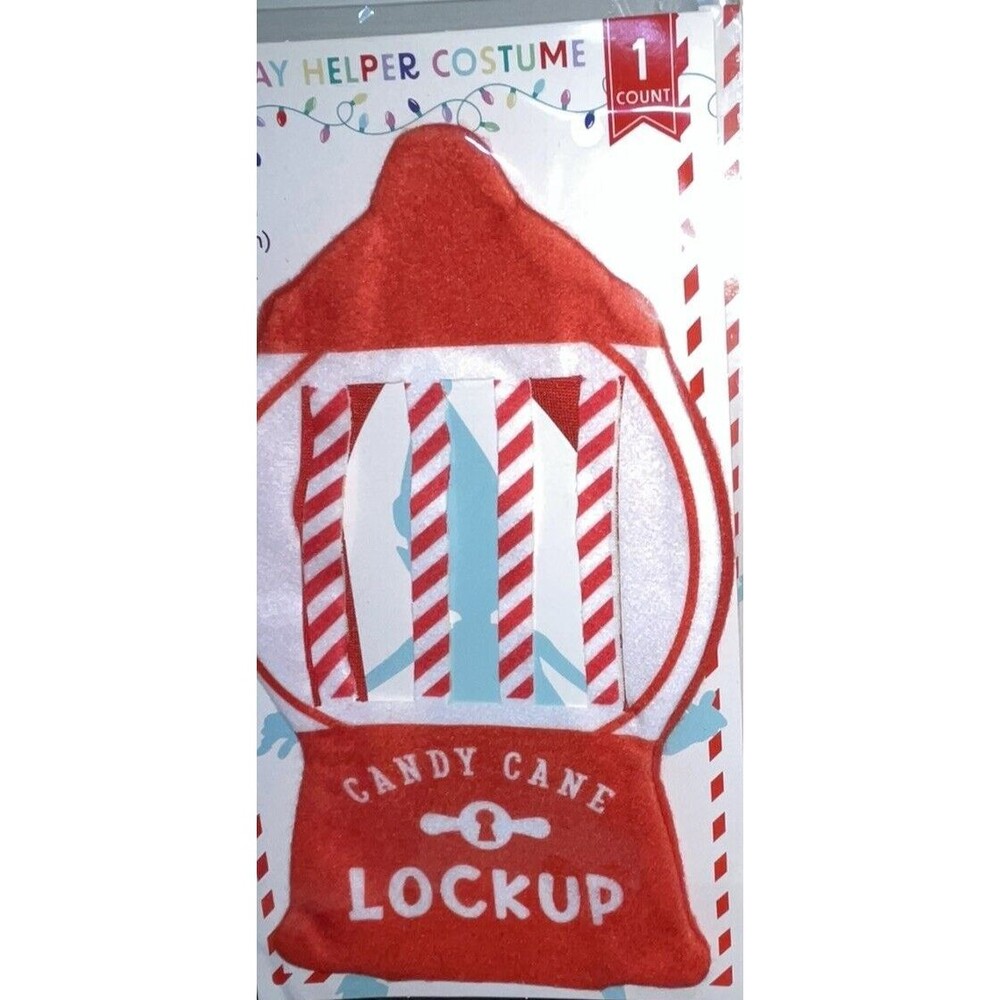 Elf Holiday Helper Outfit Costume Target Bullseye 2023 Candy Cane Machine